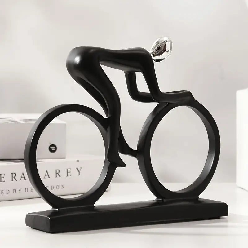Pursuit: Abstract Cyclist
