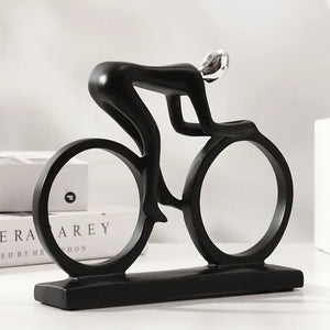 Pursuit: Abstract Cyclist