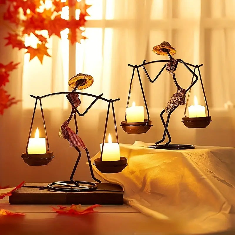 Lumière – Modern Iron Candle Holder