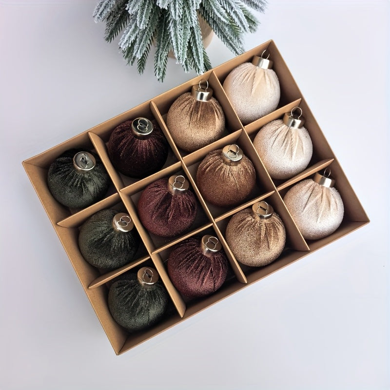 “Sparkle & Cheer” – Creative Glitter Christmas Ball Ornaments