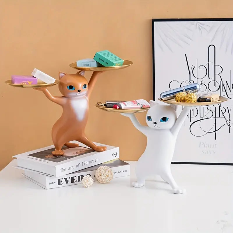 Muse: Cat Tray Sculpture