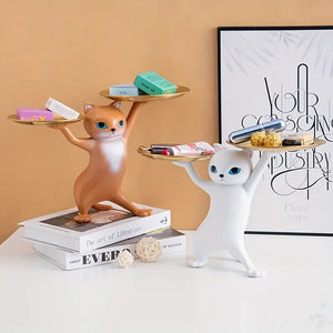 Muse: Cat Tray Sculpture