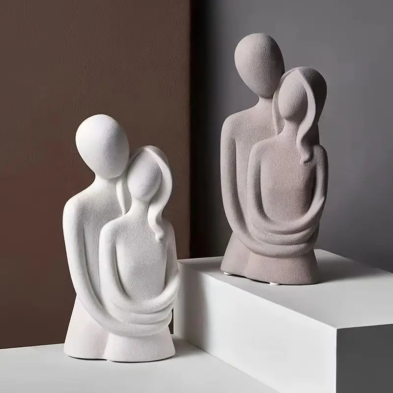 Moments of Us – Elegant Cuddling Sculpture