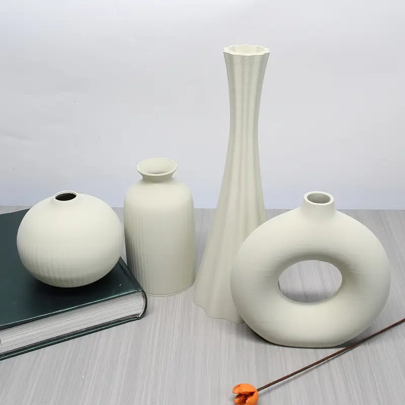Solara – Boho-Chic Vase Trio