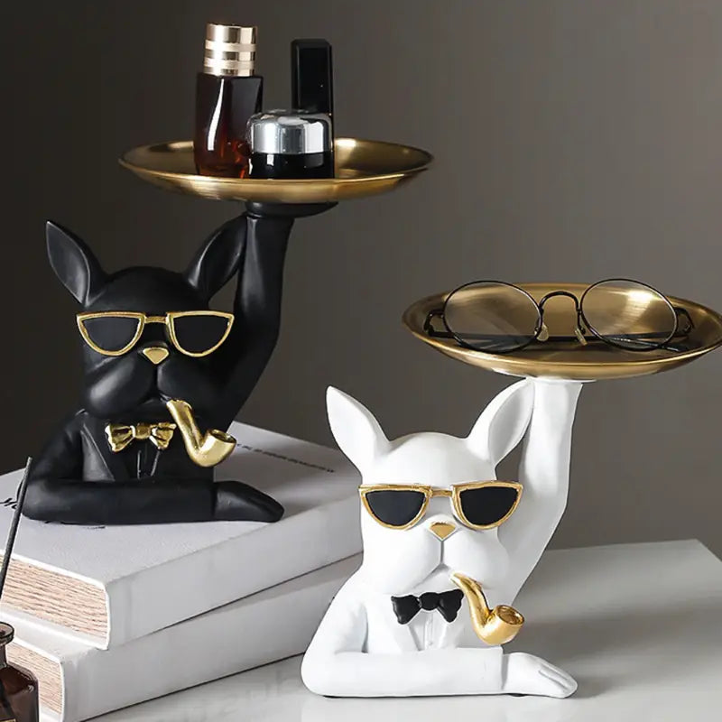 Maison Pup – Dual Tray Bulldog Organizer