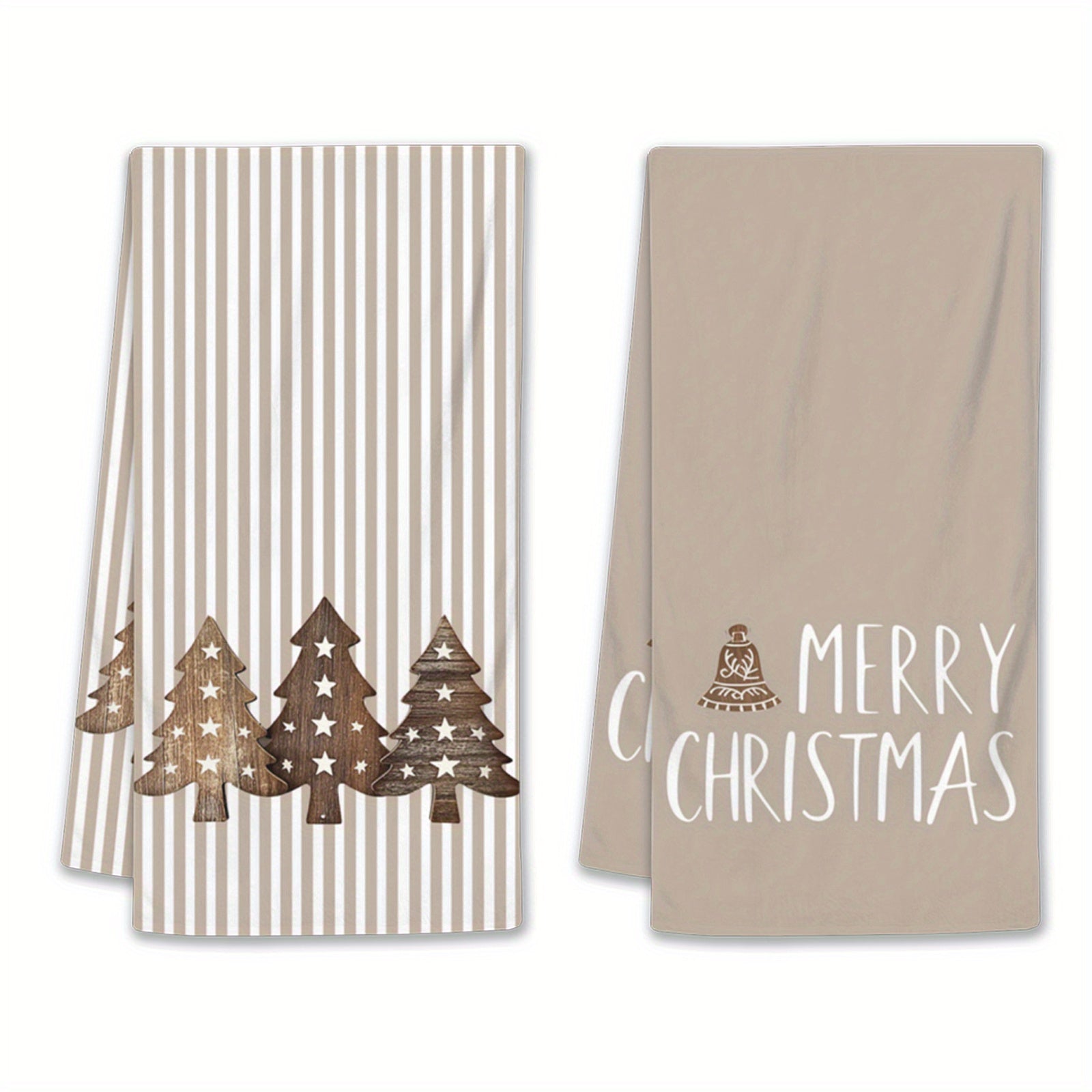 PineHaven™ 4-Piece Modern Christmas Kitchen Towel Set
