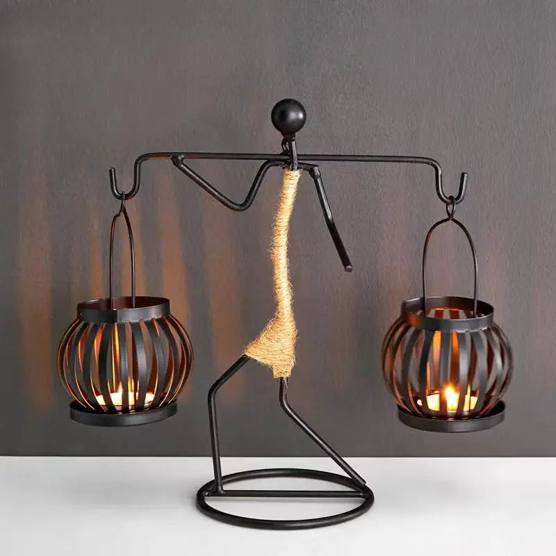 Desert Flame – African Heritage Candle Holder