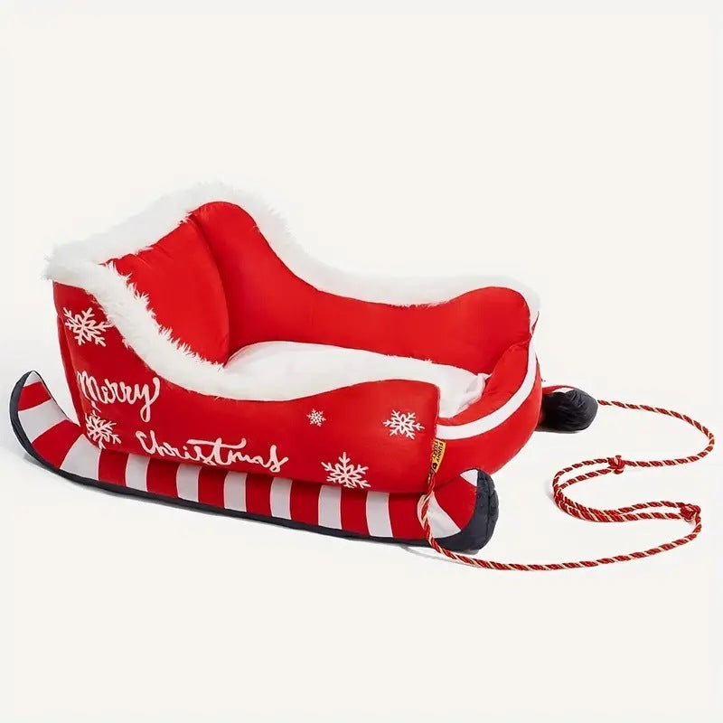 PETFEET™ Christmas Sled Pet Bed
