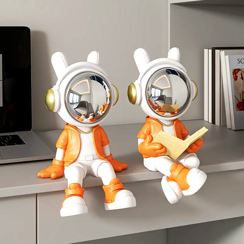 Lunar Reverie – Fantasy Astronaut Figurine