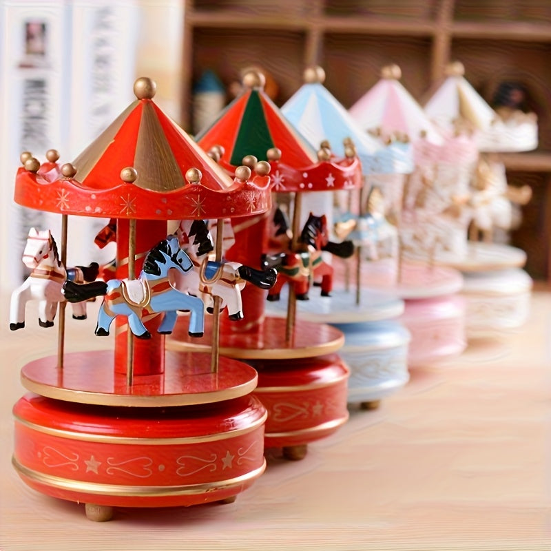 MerrySpin™ Whimsical Carousel Music Box