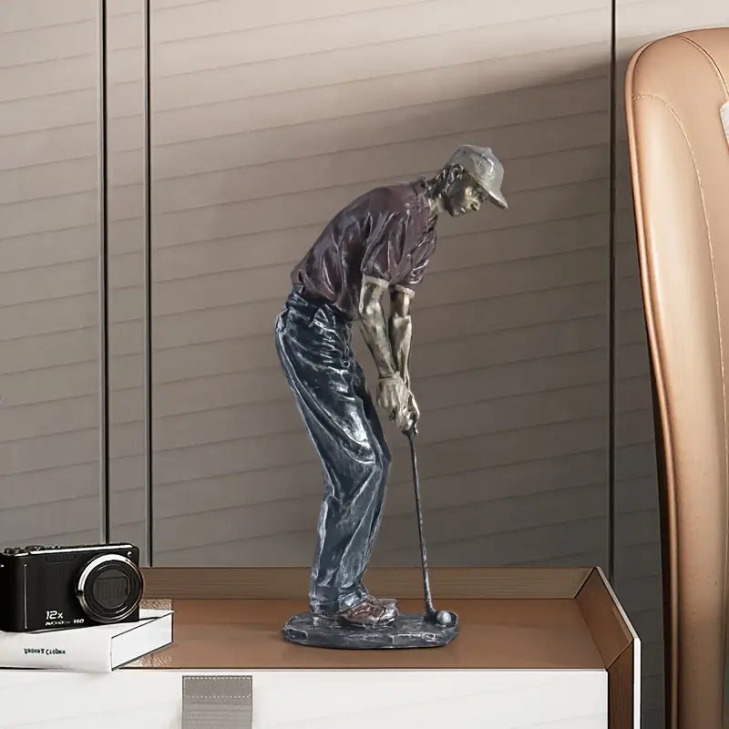Momentum – Modern Golfer in Action Statue