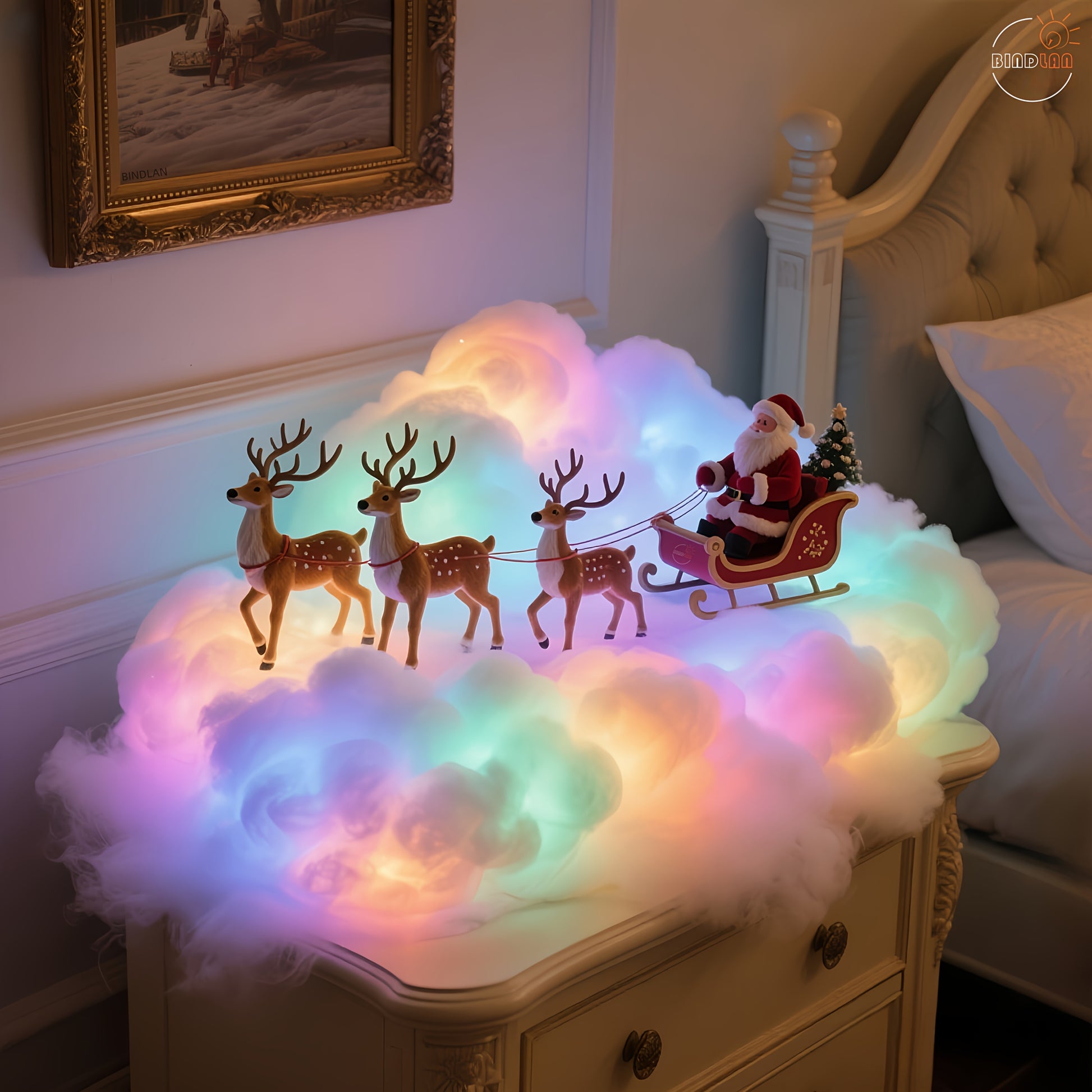3D Thunder Cloud LED Lamp