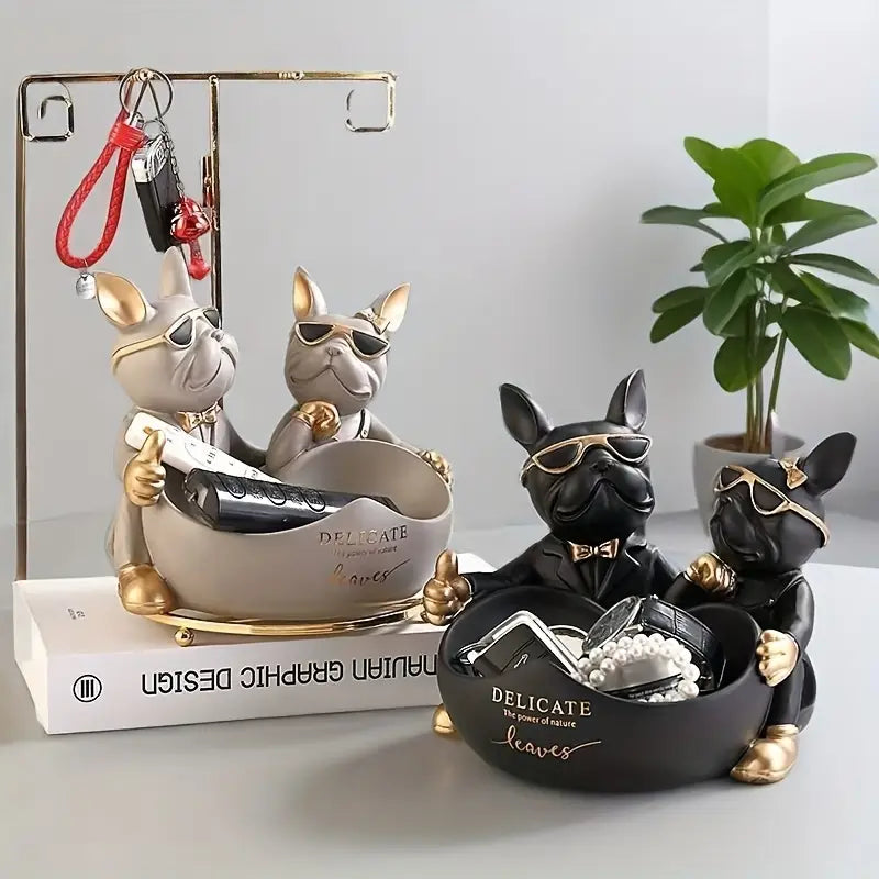 Guardians of Style – Bulldog Storage Figurine