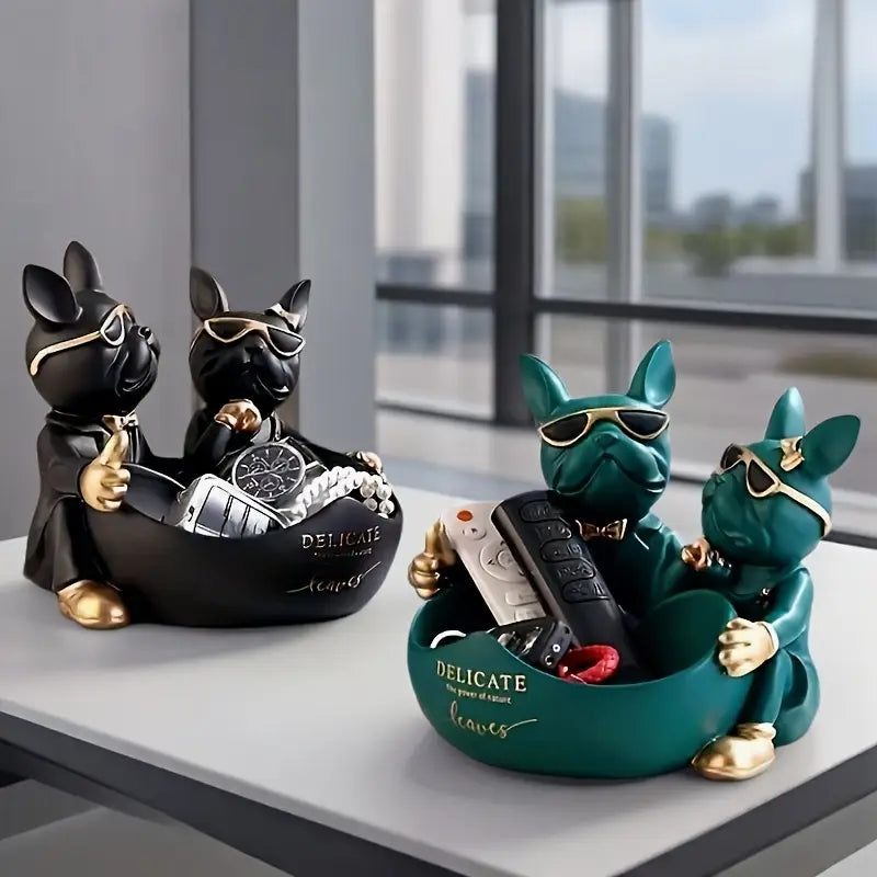 Guardians of Style – Bulldog Storage Figurine