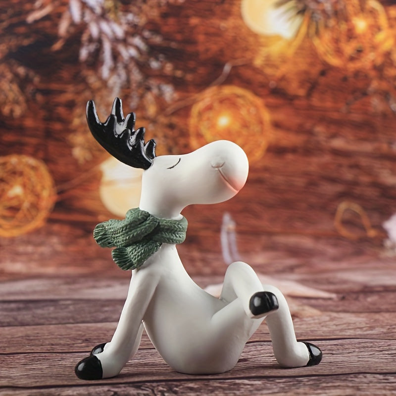 CozyRein™ Handcrafted Resin Christmas Reindeer