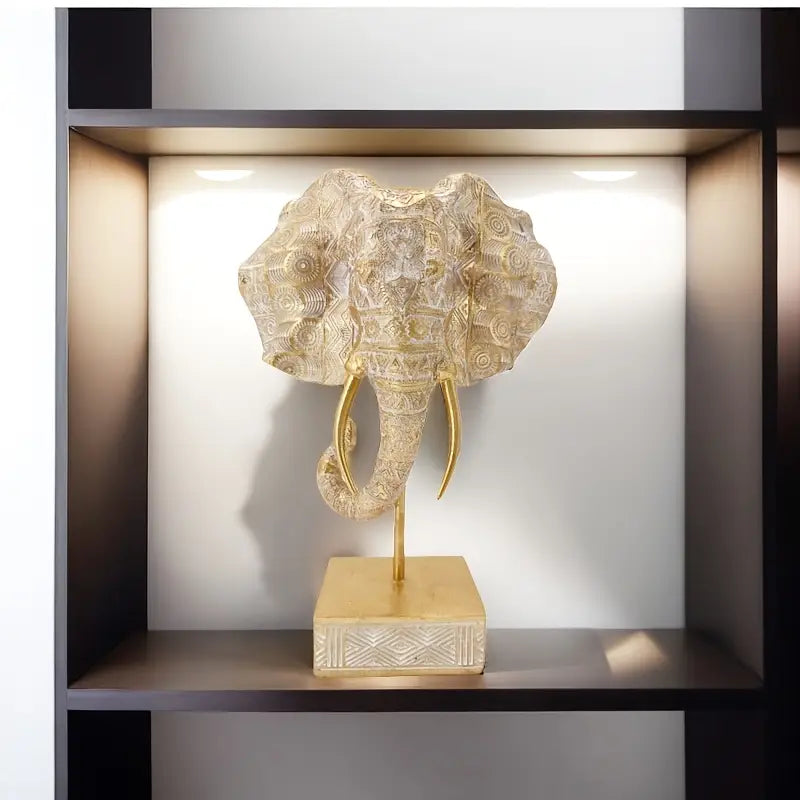 “Elevara” — Sculpted Elephant Head