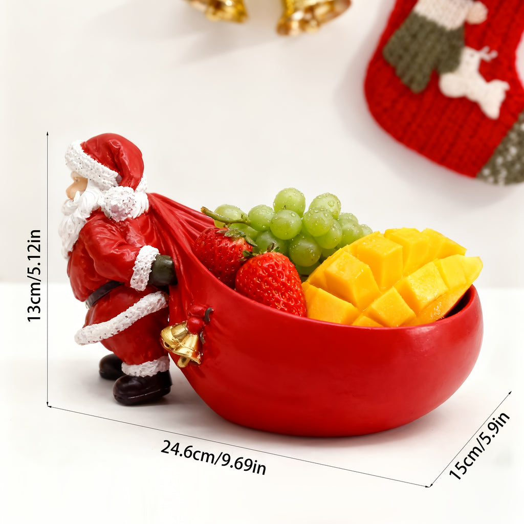 “Classic Seasons Santa” – Handcrafted Resin Santa Claus Figurine