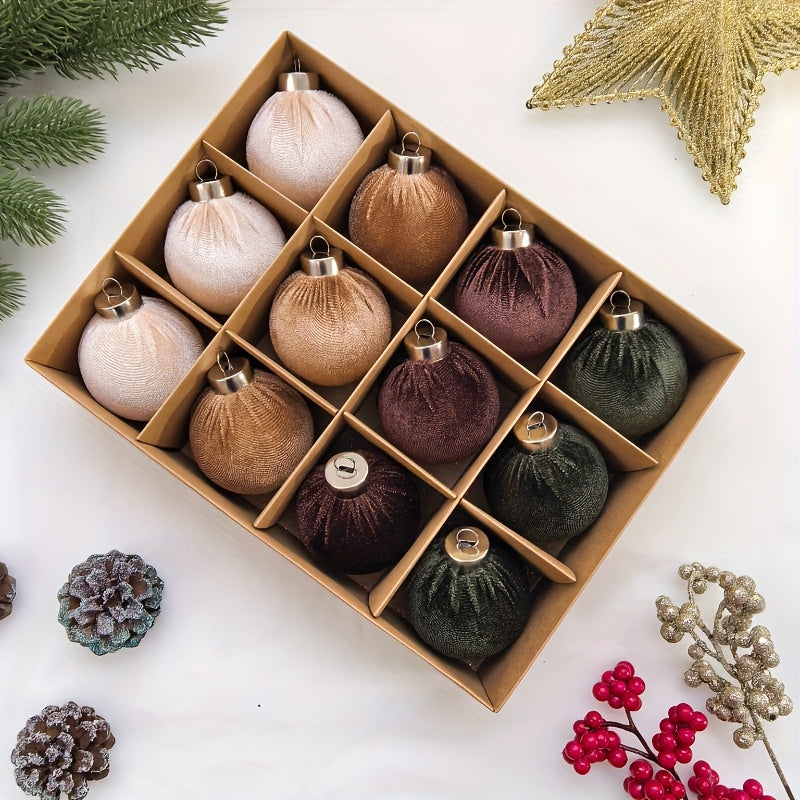 “Sparkle & Cheer” – Creative Glitter Christmas Ball Ornaments