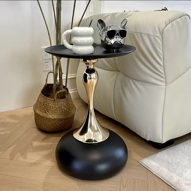 Ningqin Grace – Elegant Round End Table