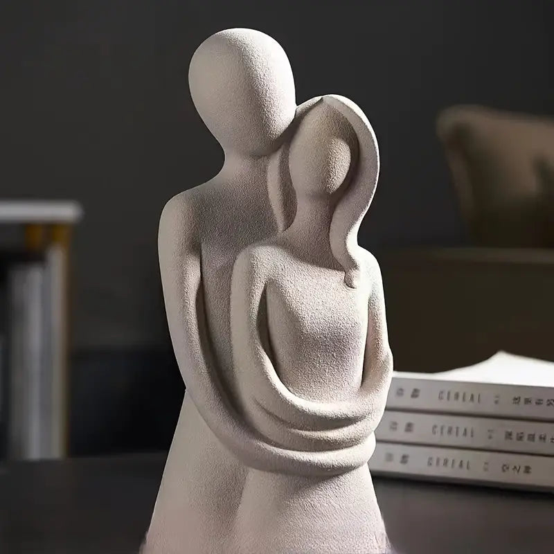 Moments of Us – Elegant Cuddling Sculpture