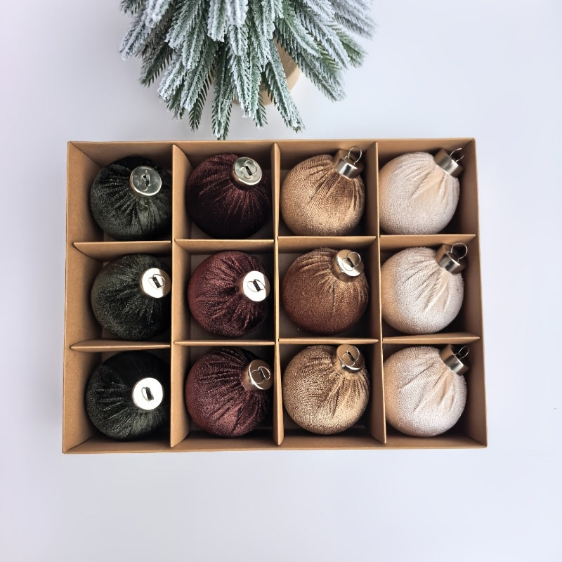 “Sparkle & Cheer” – Creative Glitter Christmas Ball Ornaments