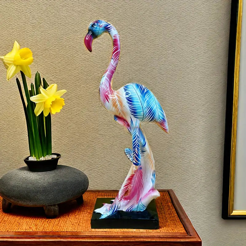 Graffiti Flamingo Sculpture