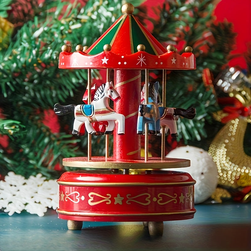 MerrySpin™ Whimsical Carousel Music Box