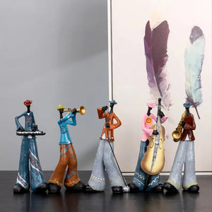 Jazz in Color - Band Figurines