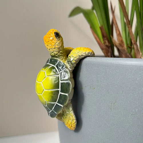 OceanBreeze™ | Resin Turtle Sculpture