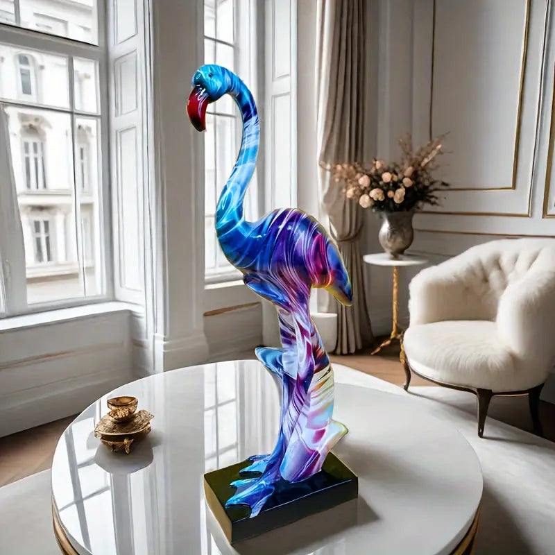 Graffiti Flamingo Sculpture
