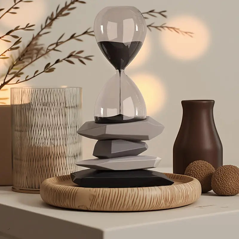 Sands of Now – Modern Hourglass Decor