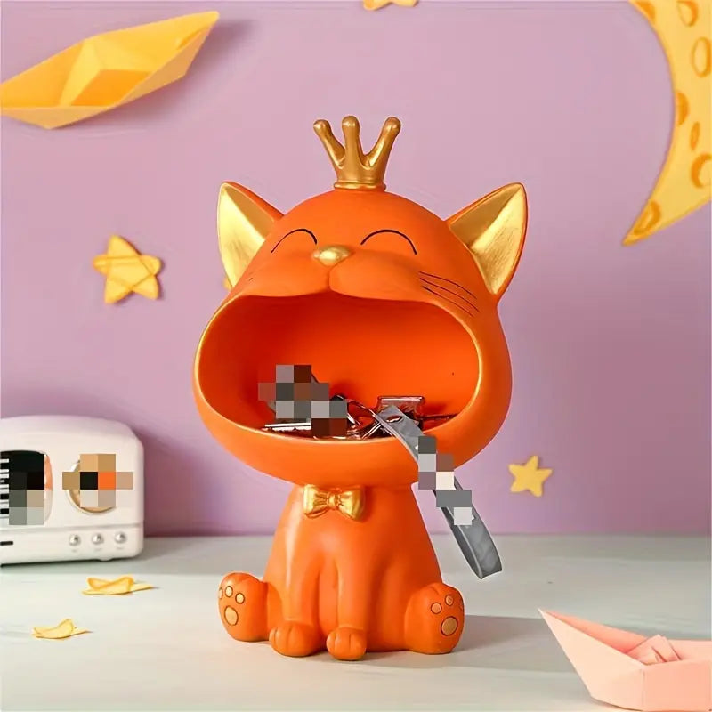 Purrfect Keeper – Luxury Cat Storage Ornament