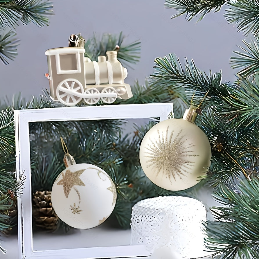 “Golden Jubilee” – 70-Piece Premium Christmas Tree Ornament Set