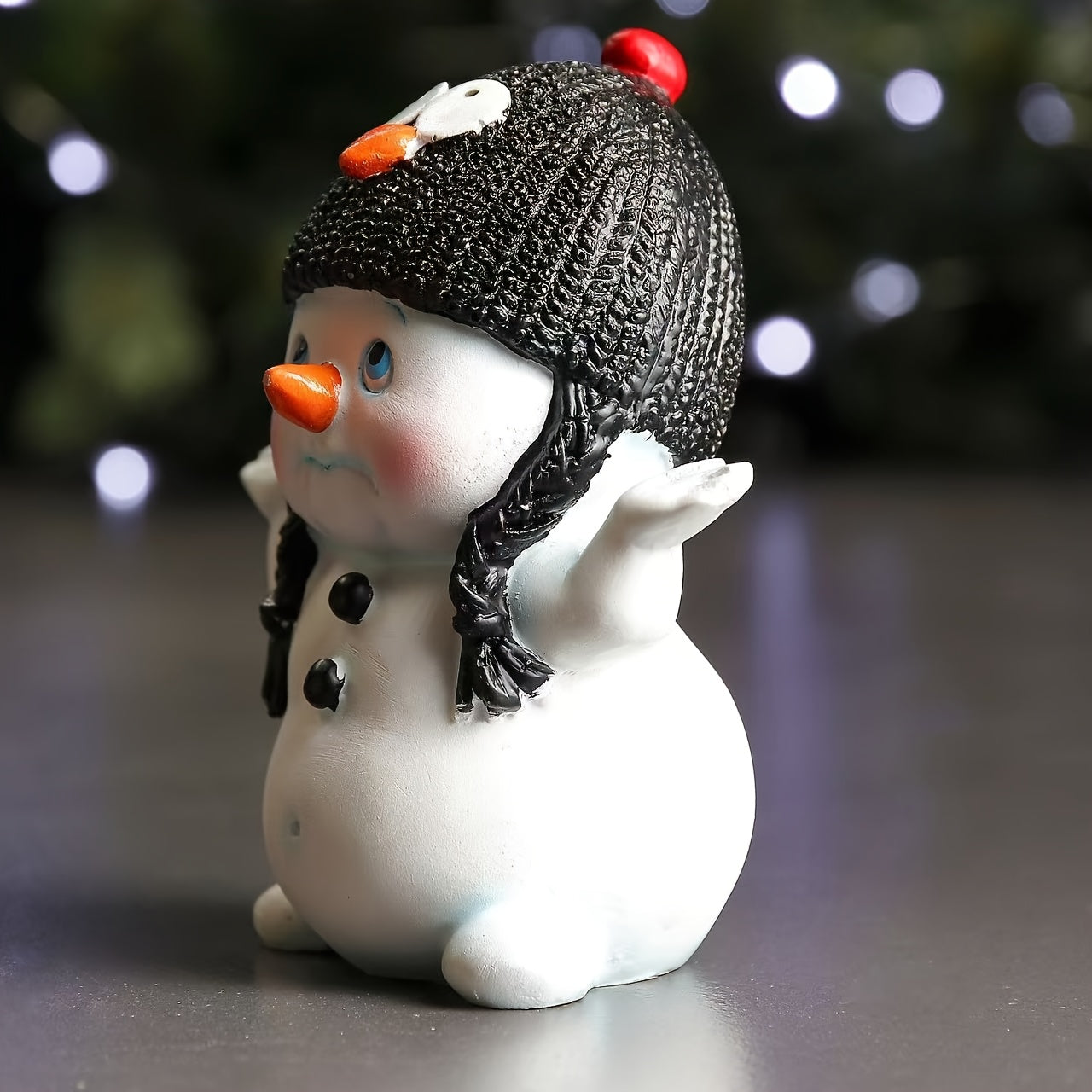 CheeryChub™ Adorable Snowman Resin Figurine