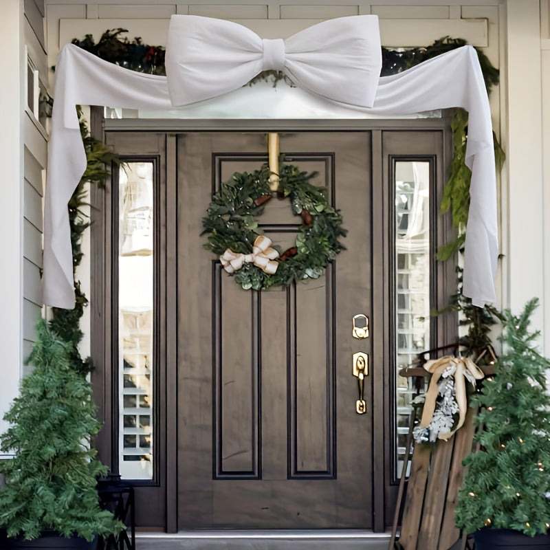 “Holiday Grace” – Large Christmas Tree Bow Ornament