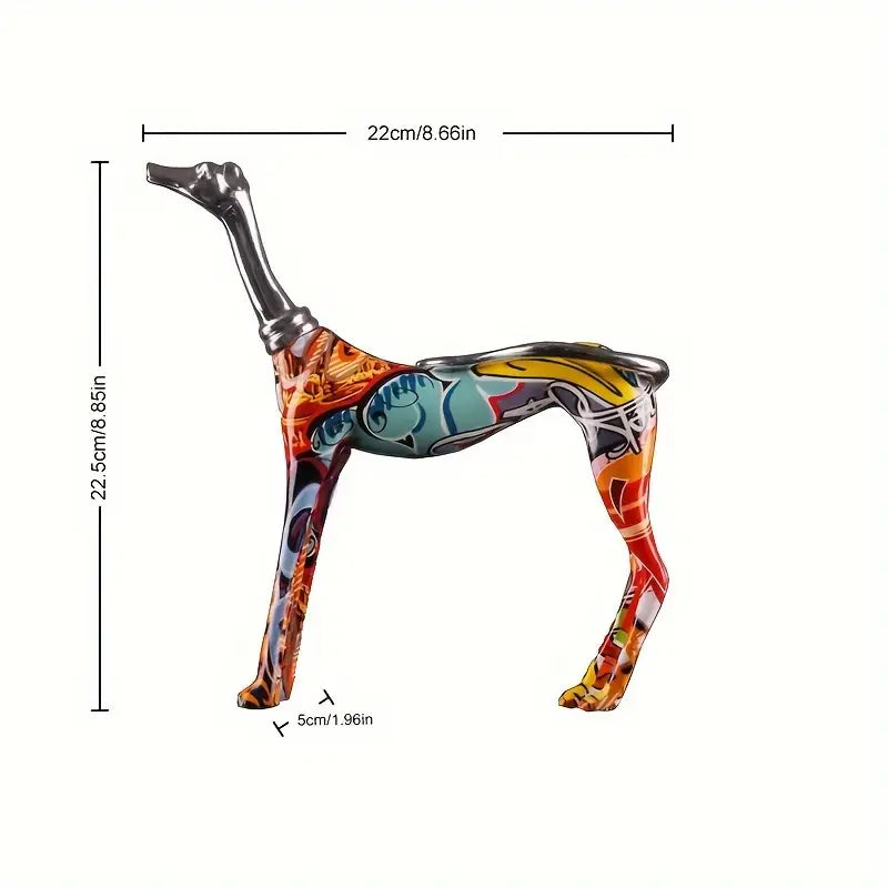 Le Chien Moderne – Graffiti Art Deco Dog