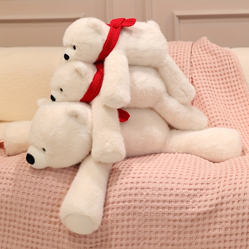 TINICOOCAT™ 40cm White Polar Bear Plush Doll