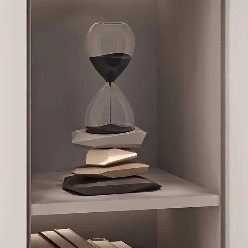 Sands of Now – Modern Hourglass Decor