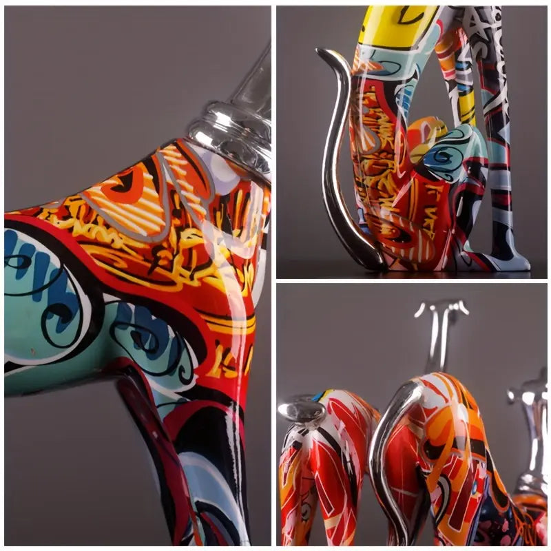 Le Chien Moderne – Graffiti Art Deco Dog