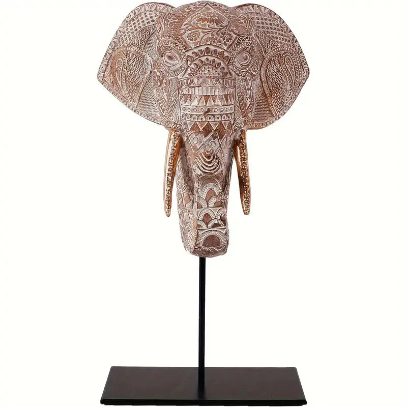 “Elevara” — Sculpted Elephant Head