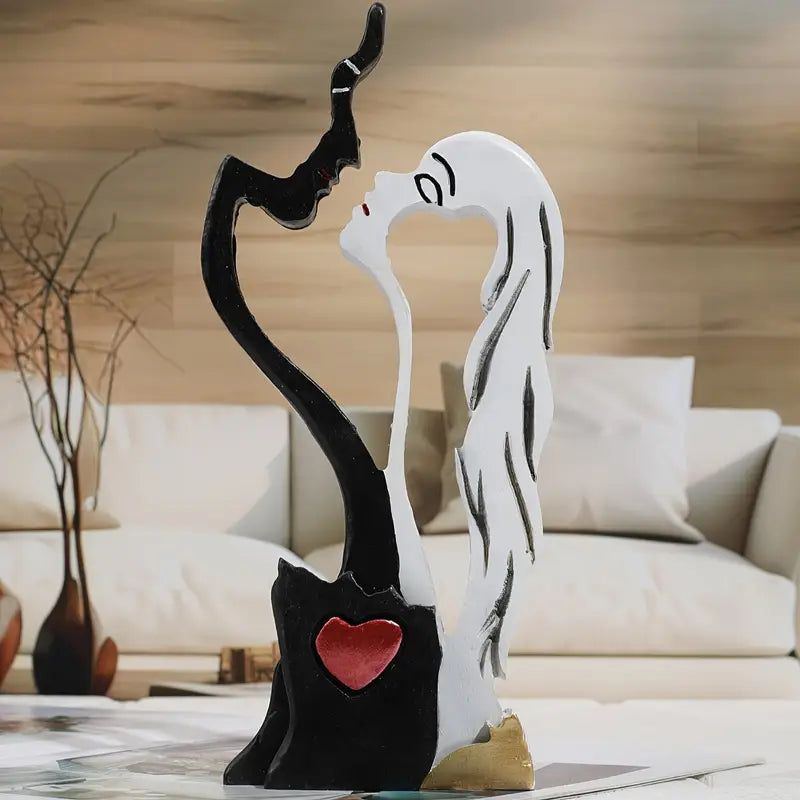 United in Form – Abstract Couple Sculpture