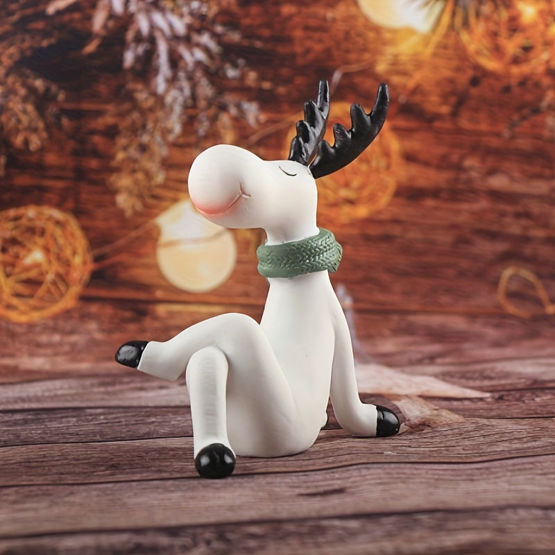 CozyRein™ Handcrafted Resin Christmas Reindeer