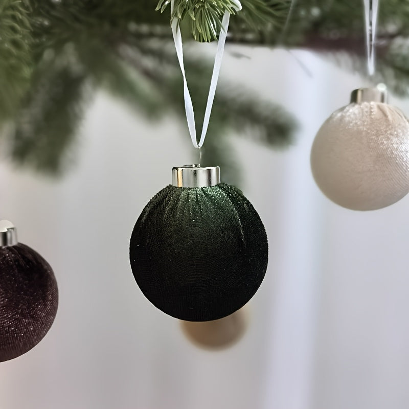 “Sparkle & Cheer” – Creative Glitter Christmas Ball Ornaments