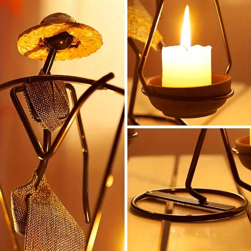 Lumière – Modern Iron Candle Holder