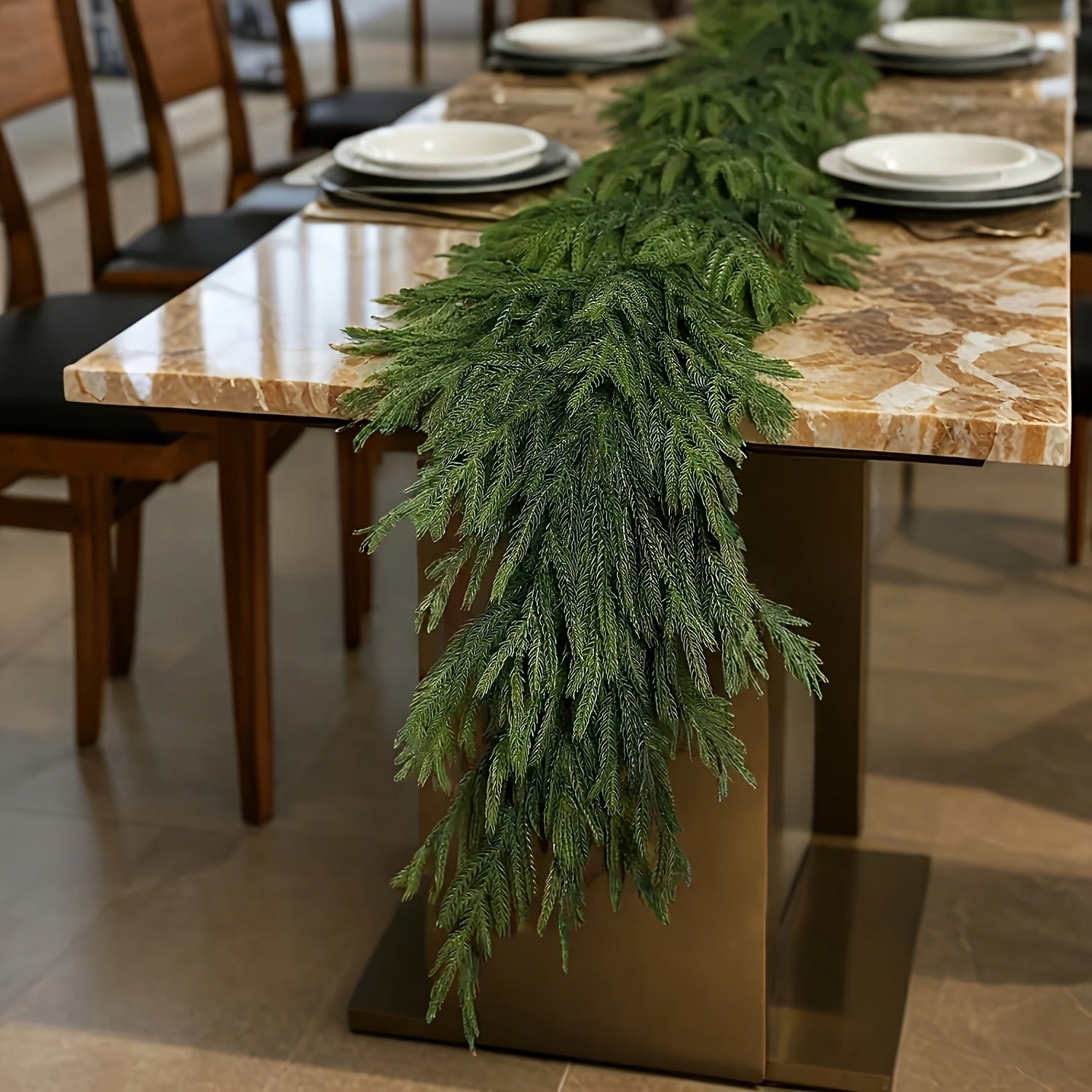 Evergreen Haven 6ft Norfolk Pine Garland