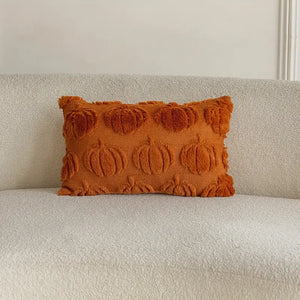 Autumn Pumpkin Luxe Pillow Cover
