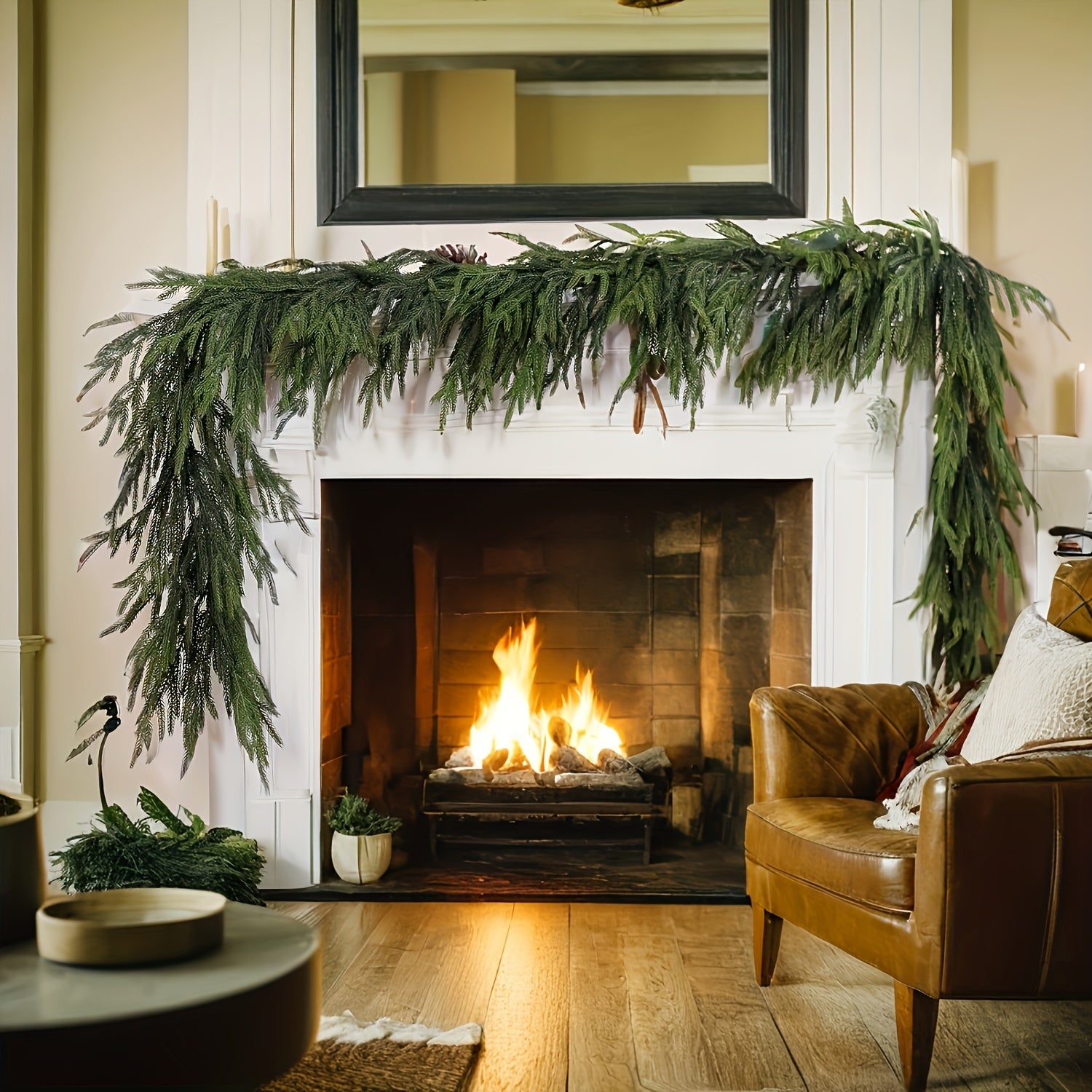 Evergreen Haven 6ft Norfolk Pine Garland