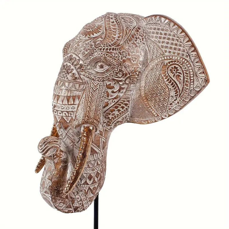 “Elevara” — Sculpted Elephant Head