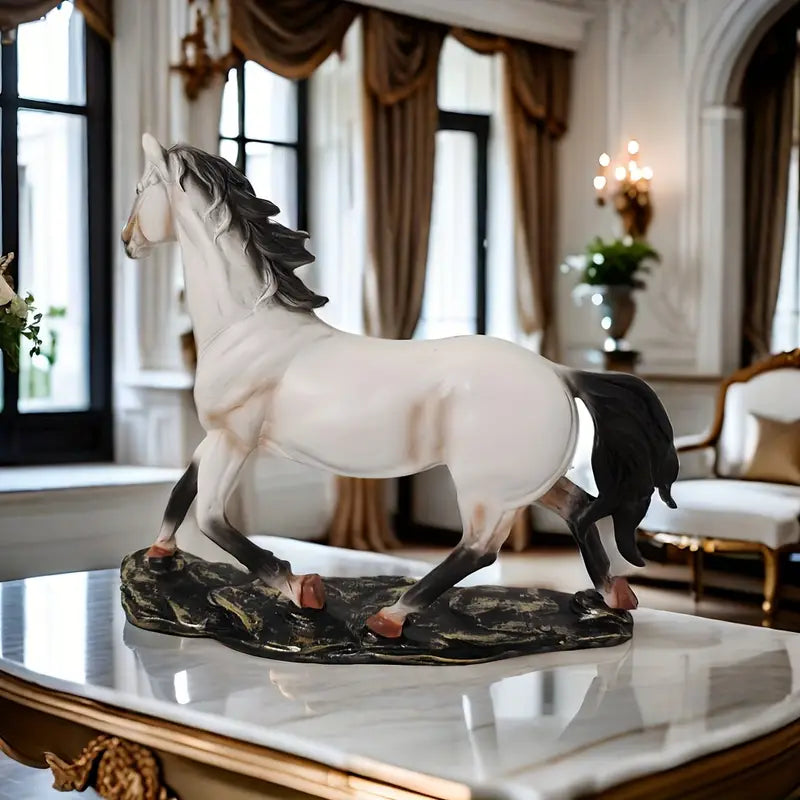 Gallante – Vintage Resin Horse Statue