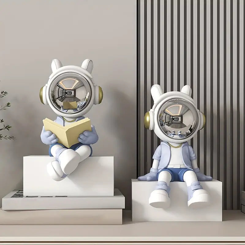 Lunar Reverie – Fantasy Astronaut Figurine